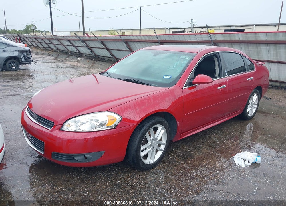2013 CHEVROLET IMPALA LTZ VIN: 2G1WC5E39D1258943