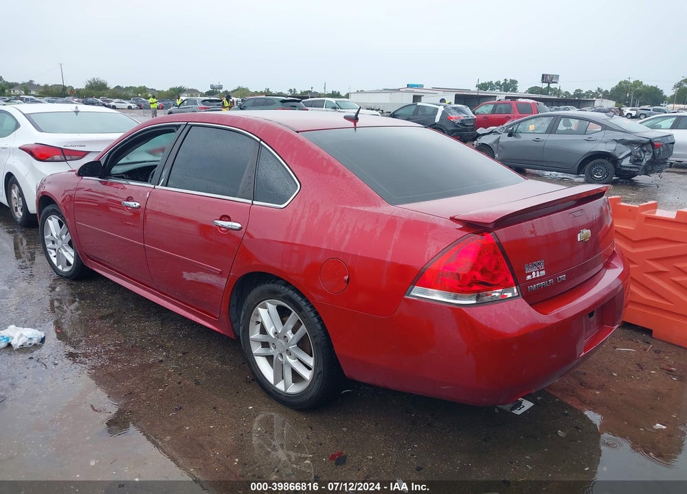 2013 CHEVROLET IMPALA LTZ VIN: 2G1WC5E39D1258943