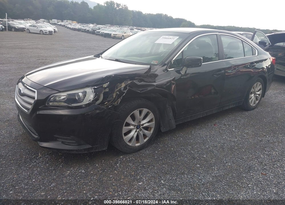 2016 SUBARU LEGACY 2.5I PREMIUM VIN: 4S3BNAC65G3025968