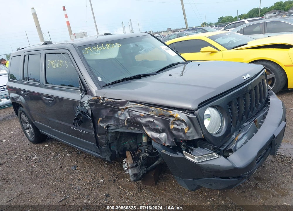 2016 JEEP PATRIOT HIGH ALTITUDE EDITION VIN: 1C4NJPFA6GD683658