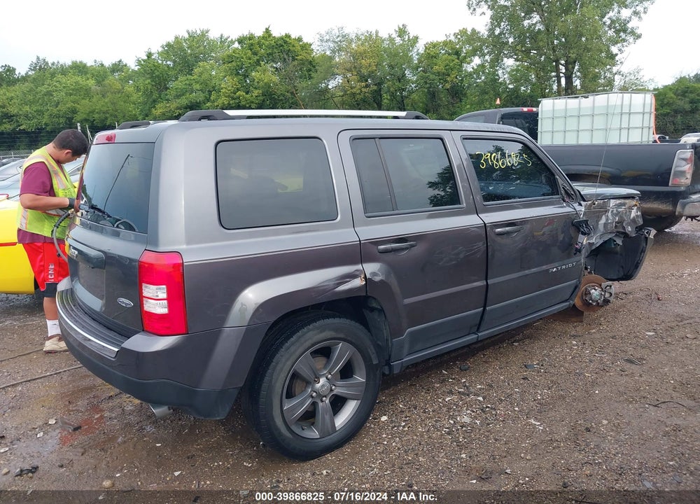 2016 JEEP PATRIOT HIGH ALTITUDE EDITION VIN: 1C4NJPFA6GD683658