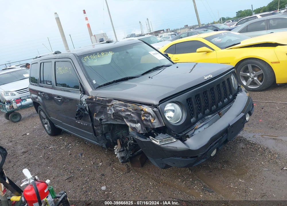 2016 JEEP PATRIOT HIGH ALTITUDE EDITION VIN: 1C4NJPFA6GD683658