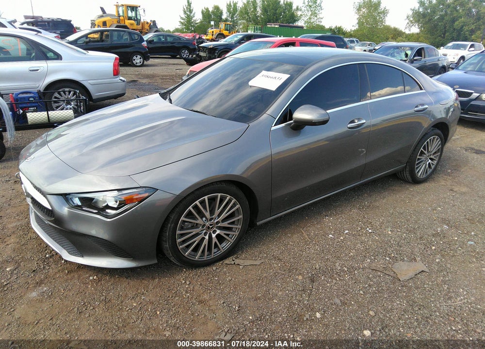 2022 MERCEDES-BENZ CLA 250 COUPE VIN: W1K5J4HB8NN315127