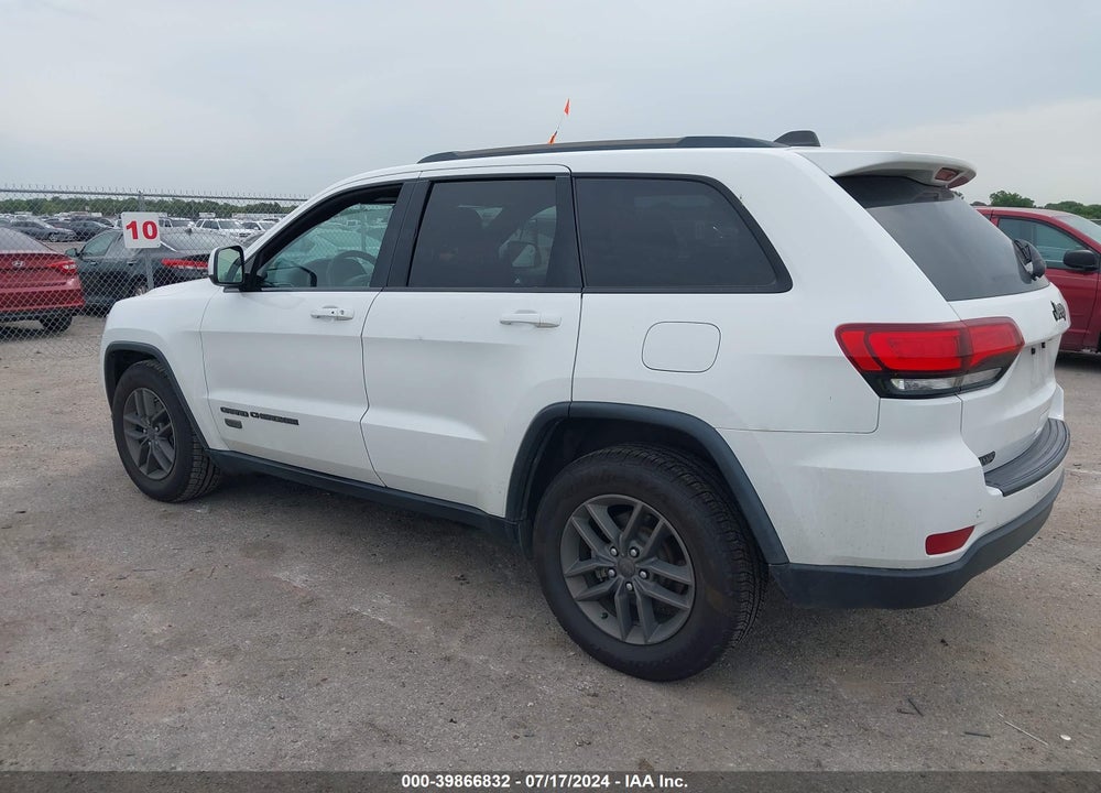 2016 CHEROKEE JEEP GRAND  75TH ANNIVERSARY VIN: 1C4RJEAG5GC506445