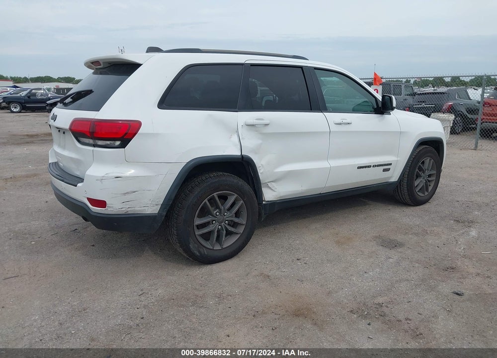 2016 CHEROKEE JEEP GRAND  75TH ANNIVERSARY VIN: 1C4RJEAG5GC506445