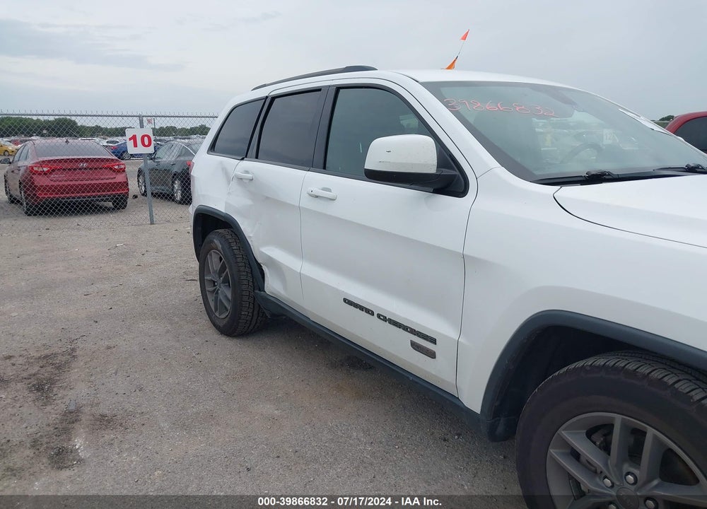 2016 CHEROKEE JEEP GRAND  75TH ANNIVERSARY VIN: 1C4RJEAG5GC506445