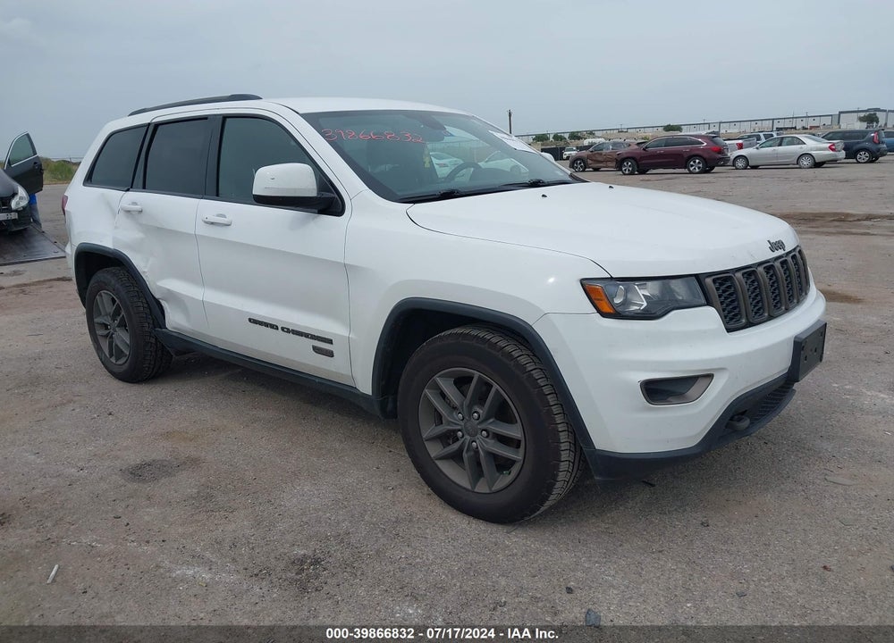 2016 CHEROKEE JEEP GRAND  75TH ANNIVERSARY VIN: 1C4RJEAG5GC506445