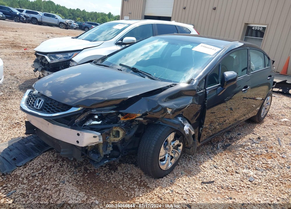 2014 HONDA CIVIC LX VIN: 2HGFB2F59EH523136