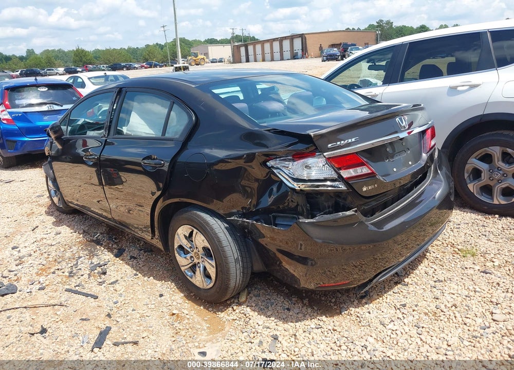 2014 HONDA CIVIC LX VIN: 2HGFB2F59EH523136