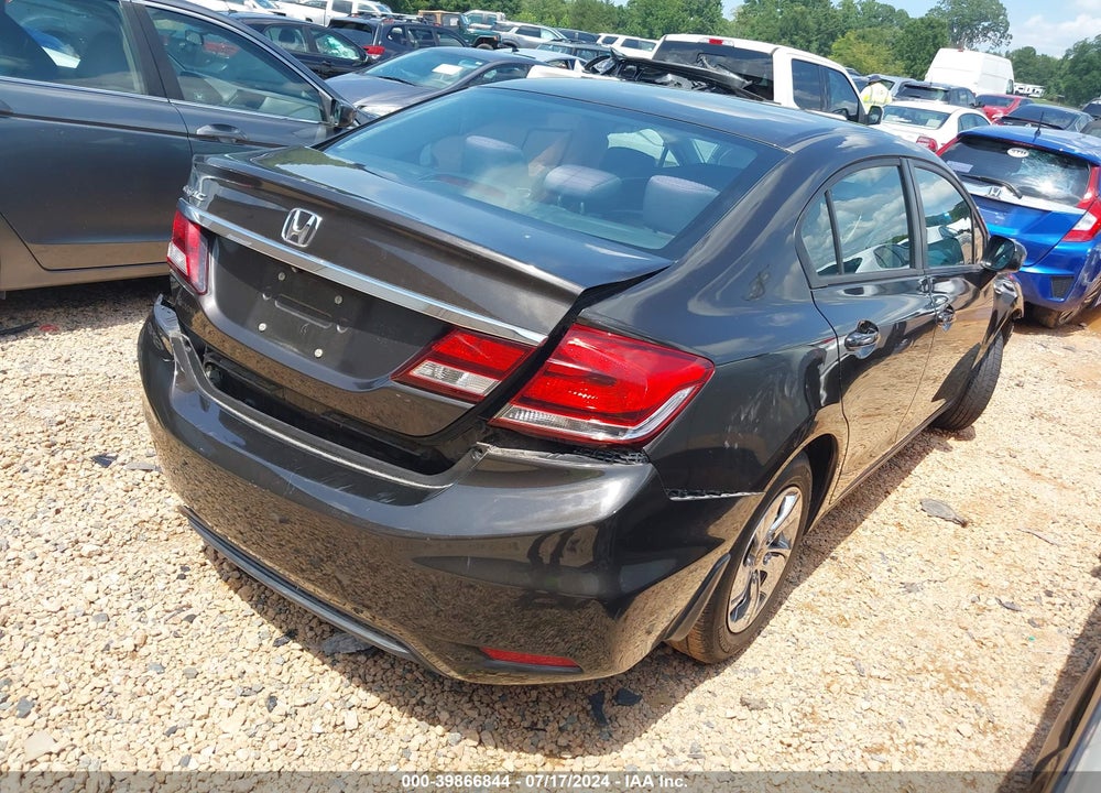 2014 HONDA CIVIC LX VIN: 2HGFB2F59EH523136