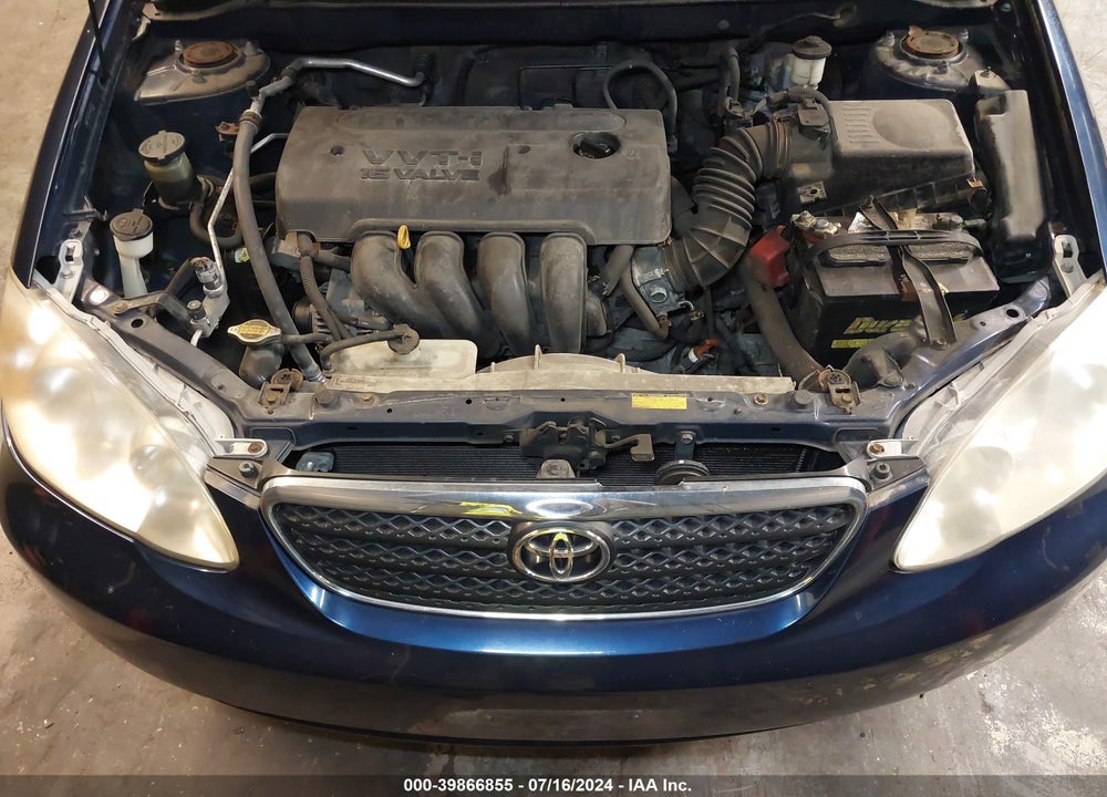 2008 TOYOTA COROLLA LE VIN: 2T1BR32E88C902048
