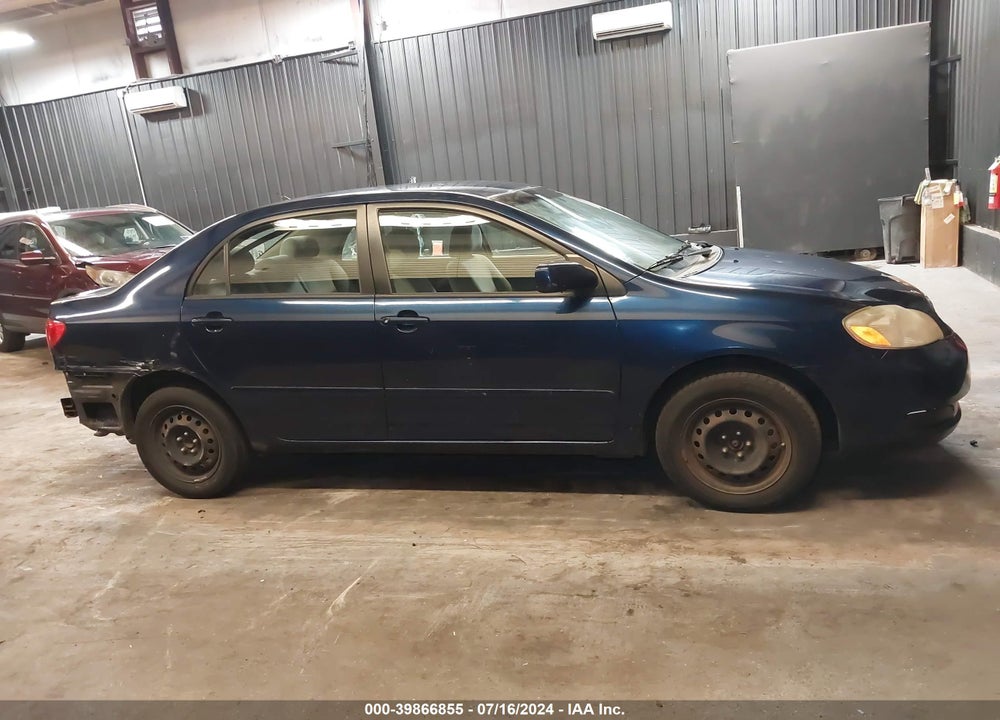 2008 TOYOTA COROLLA LE VIN: 2T1BR32E88C902048