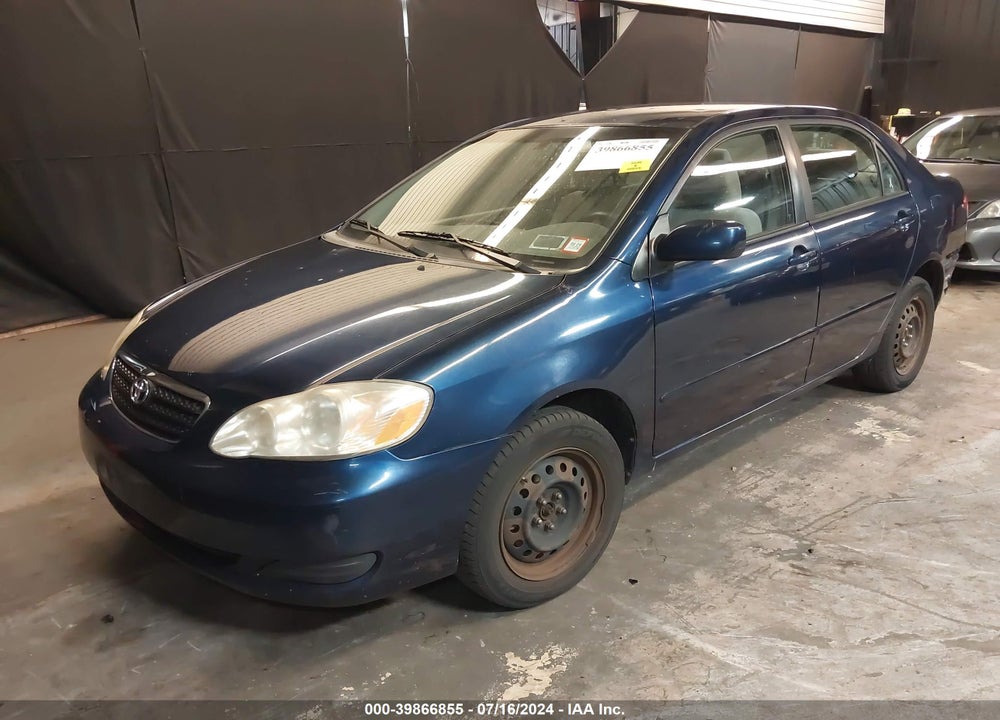 2008 TOYOTA COROLLA LE VIN: 2T1BR32E88C902048