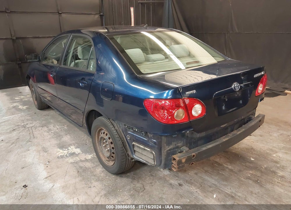 2008 TOYOTA COROLLA LE VIN: 2T1BR32E88C902048