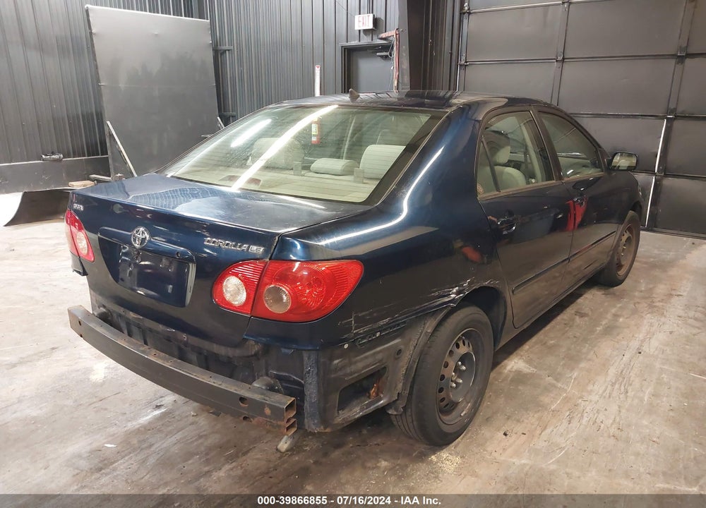 2008 TOYOTA COROLLA LE VIN: 2T1BR32E88C902048