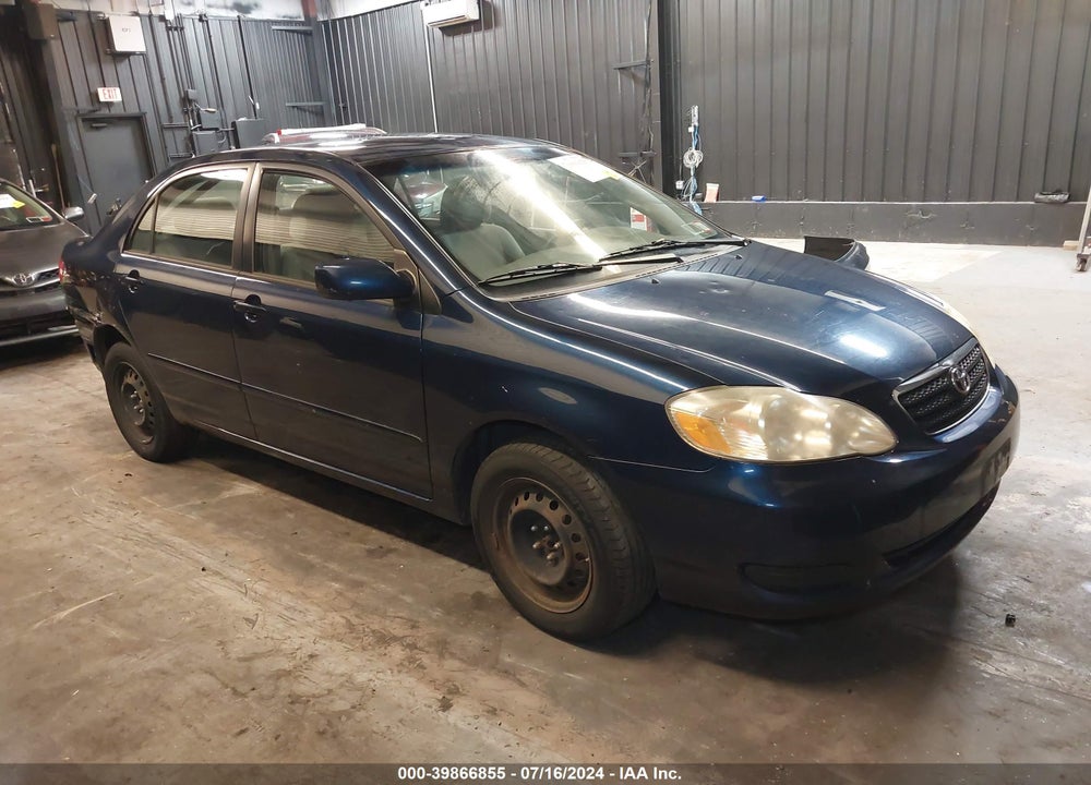 2008 TOYOTA COROLLA LE VIN: 2T1BR32E88C902048
