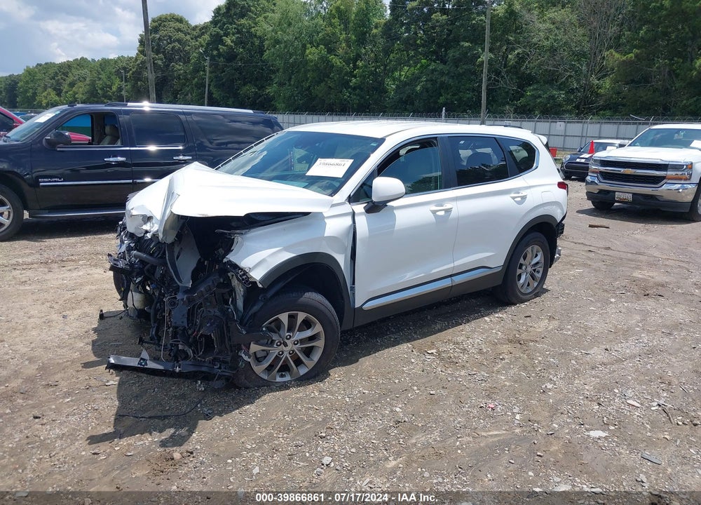 2020 HYUNDAI SANTA FE SE VIN: 5NMS23AD2LH267120