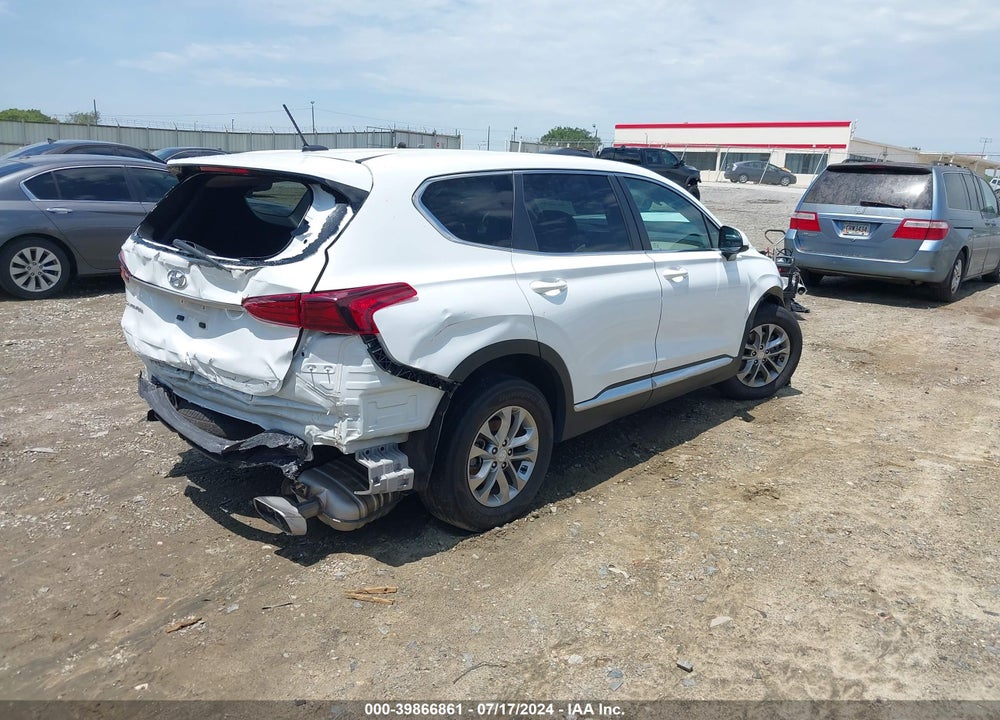 2020 HYUNDAI SANTA FE SE VIN: 5NMS23AD2LH267120