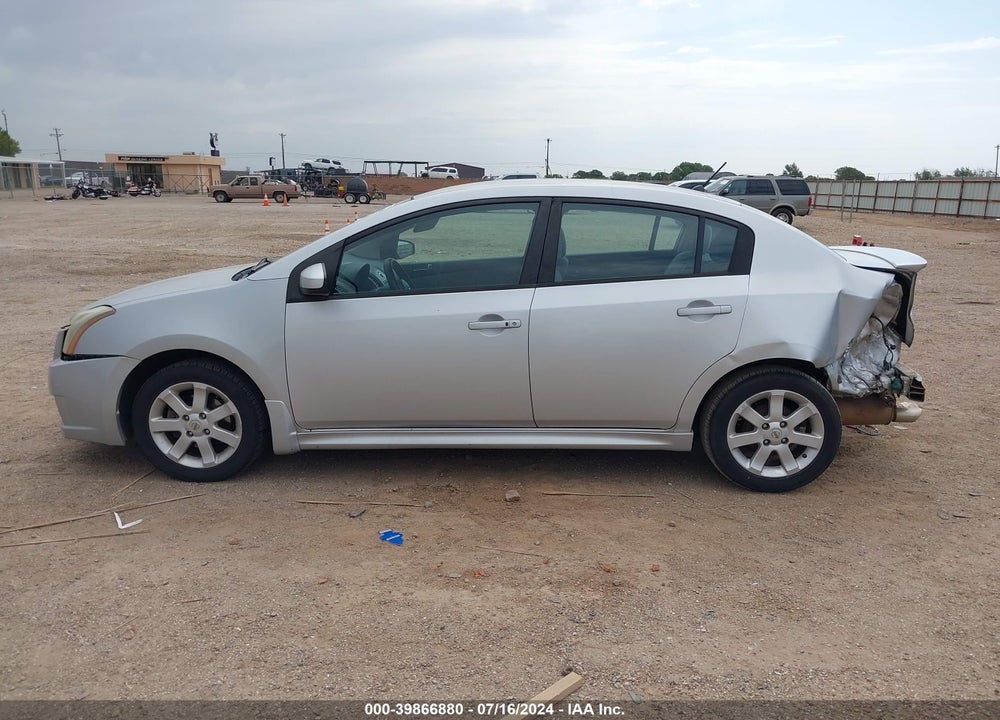 2011 NISSAN SENTRA 2.0SR VIN: 3N1AB6AP8BL629429