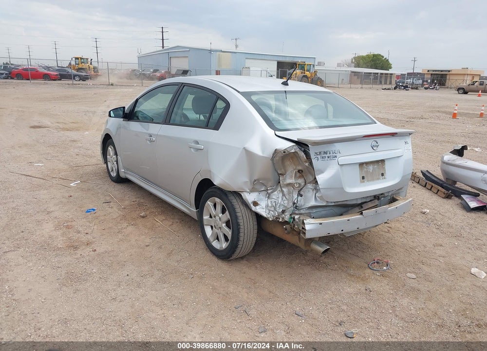 2011 NISSAN SENTRA 2.0SR VIN: 3N1AB6AP8BL629429