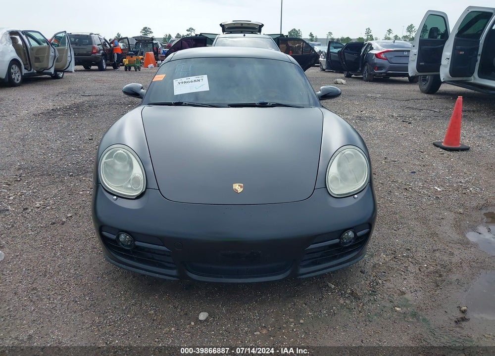 2007 PORSCHE CAYMAN VIN: WP0AA29817U760849