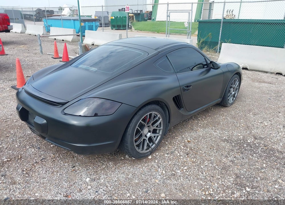 2007 PORSCHE CAYMAN VIN: WP0AA29817U760849