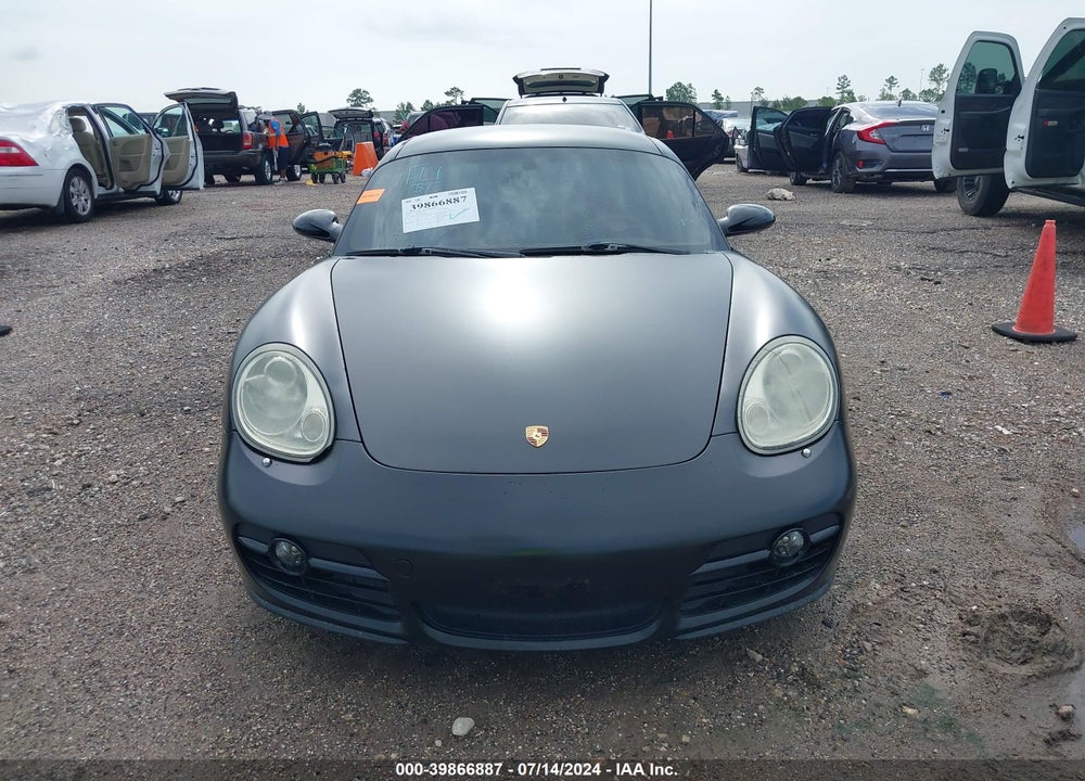 2007 PORSCHE CAYMAN VIN: WP0AA29817U760849