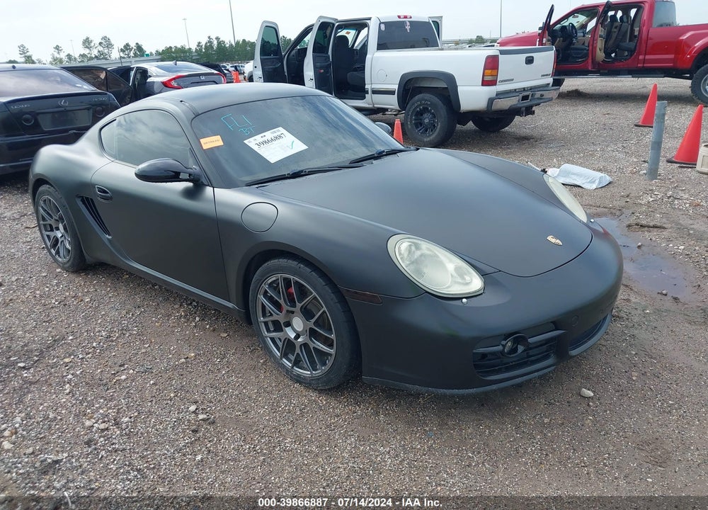 2007 PORSCHE CAYMAN VIN: WP0AA29817U760849