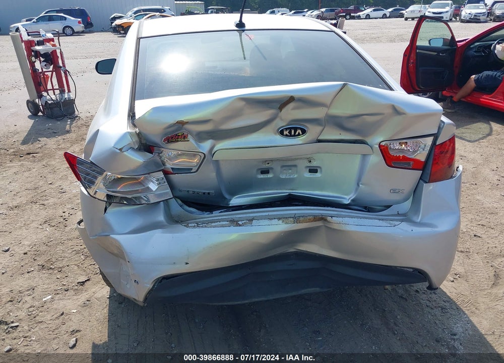 2013 KIA FORTE EX VIN: KNAFU4A21D5695763