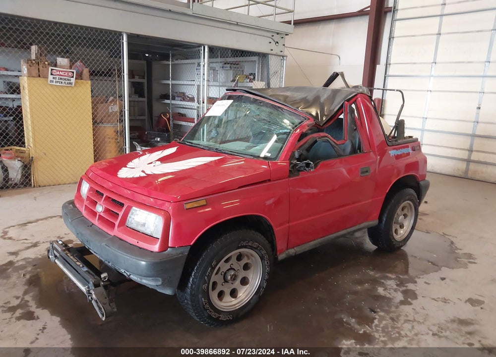1996 GEO TRACKER VIN: 2CNBJ1864T6919883