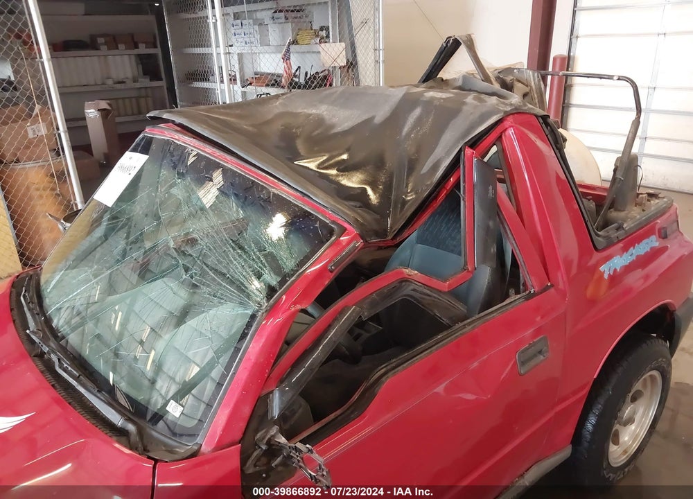 1996 GEO TRACKER VIN: 2CNBJ1864T6919883