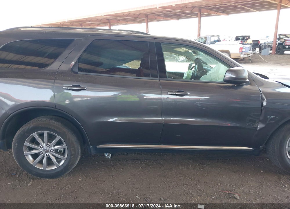 2017 DODGE DURANGO SXT RWD VIN: 1C4RDHAG1HC703249