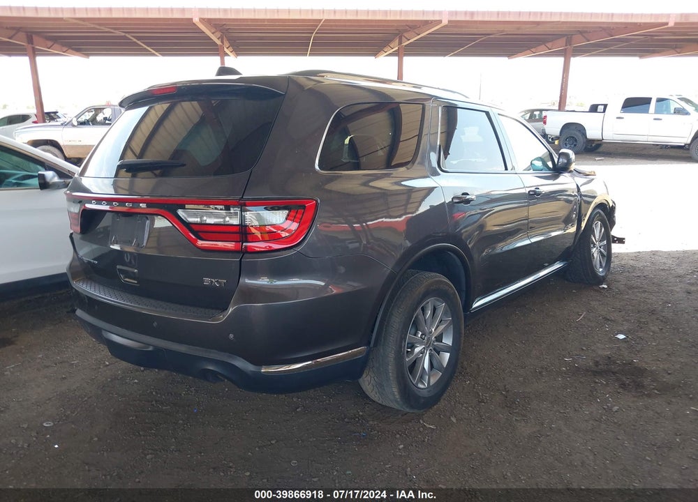 2017 DODGE DURANGO SXT RWD VIN: 1C4RDHAG1HC703249