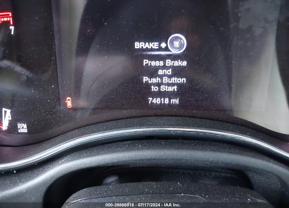 2017 DODGE DURANGO SXT RWD VIN: 1C4RDHAG1HC703249