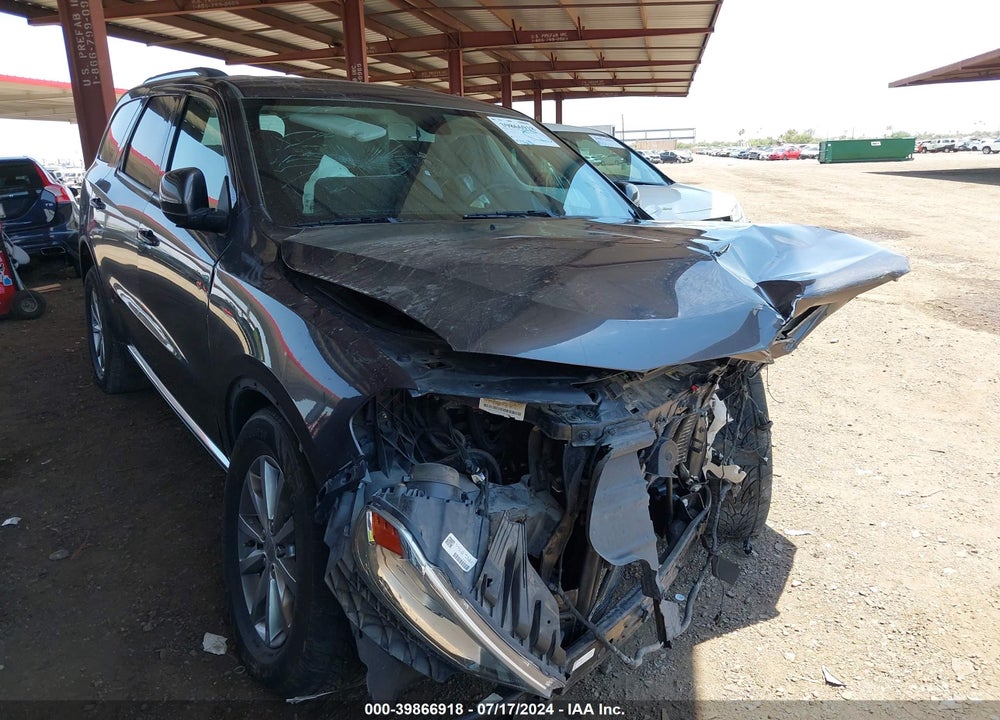 2017 DODGE DURANGO SXT RWD VIN: 1C4RDHAG1HC703249