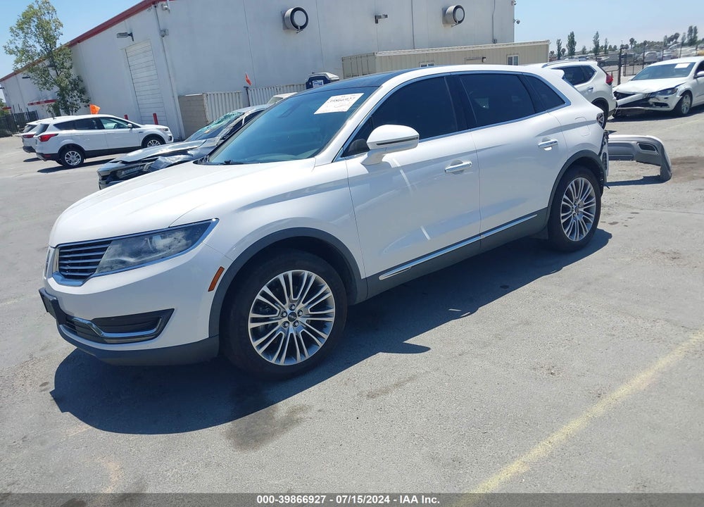 2018 LINCOLN MKX RESERVE VIN: 2LMPJ6LR0JBL35140