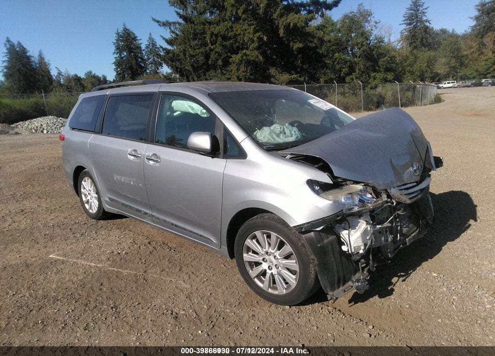 2011 TOYOTA SIENNA LIMITED V6 VIN: 5TDYK3DCXBS157716