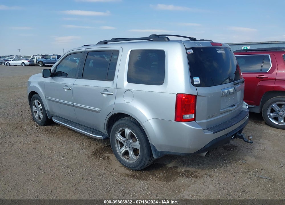 2012 HONDA PILOT EX-L VIN: 5FNYF4H67CB021483