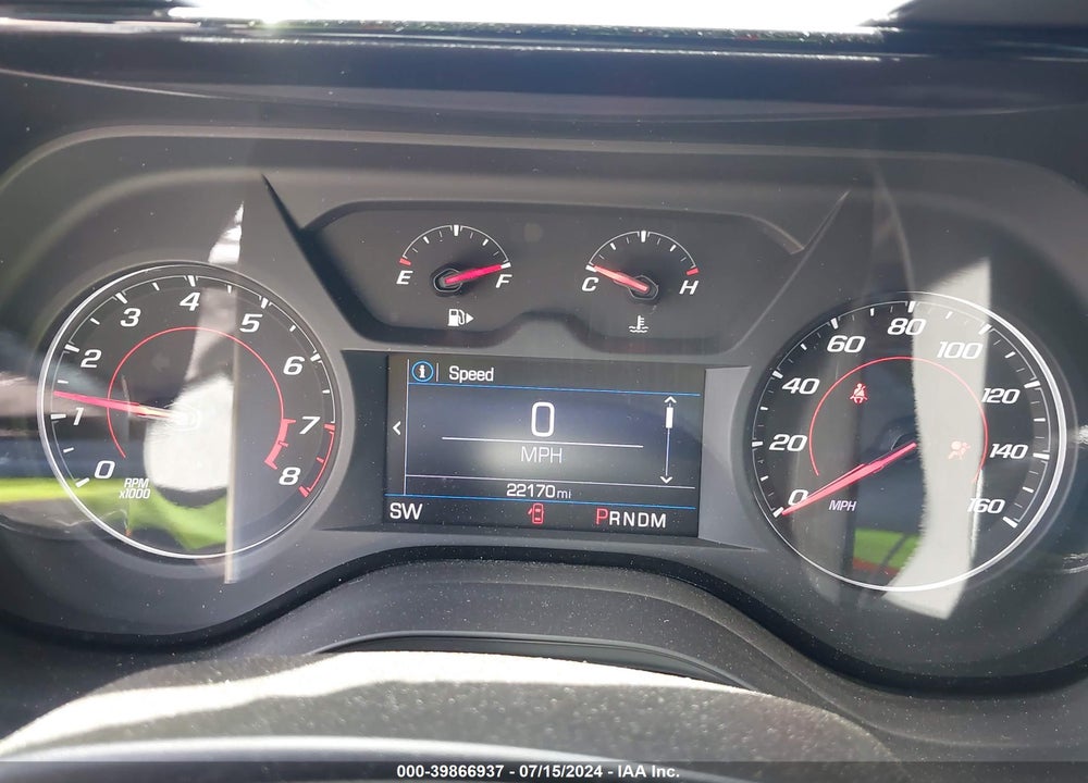 2020 CHEVROLET CAMARO VIN: 1G1FB1RX2L0140249