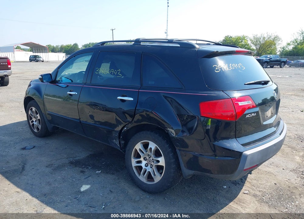 2008 ACURA MDX VIN: 2HNYD28228H502437