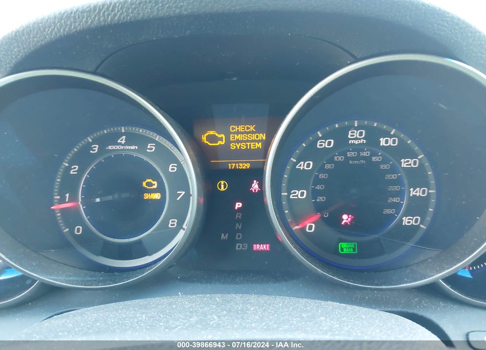 2008 ACURA MDX VIN: 2HNYD28228H502437