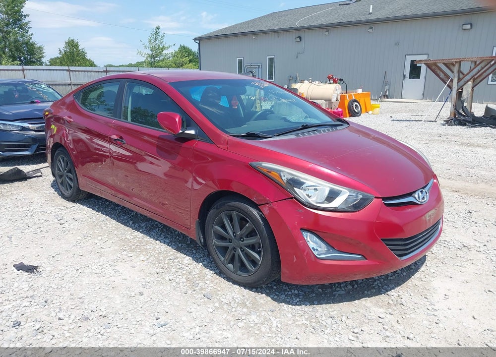 2015 HYUNDAI ELANTRA SE VIN: 5NPDH4AE6FH608421