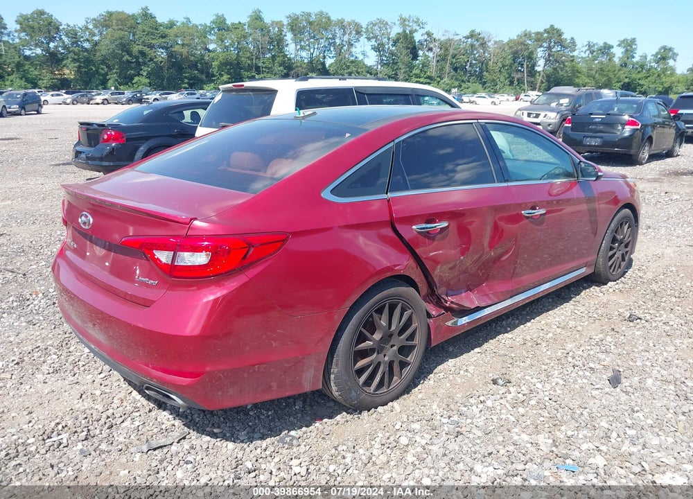 2016 HYUNDAI SONATA LIMITED VIN: 5NPE34AF7GH321313