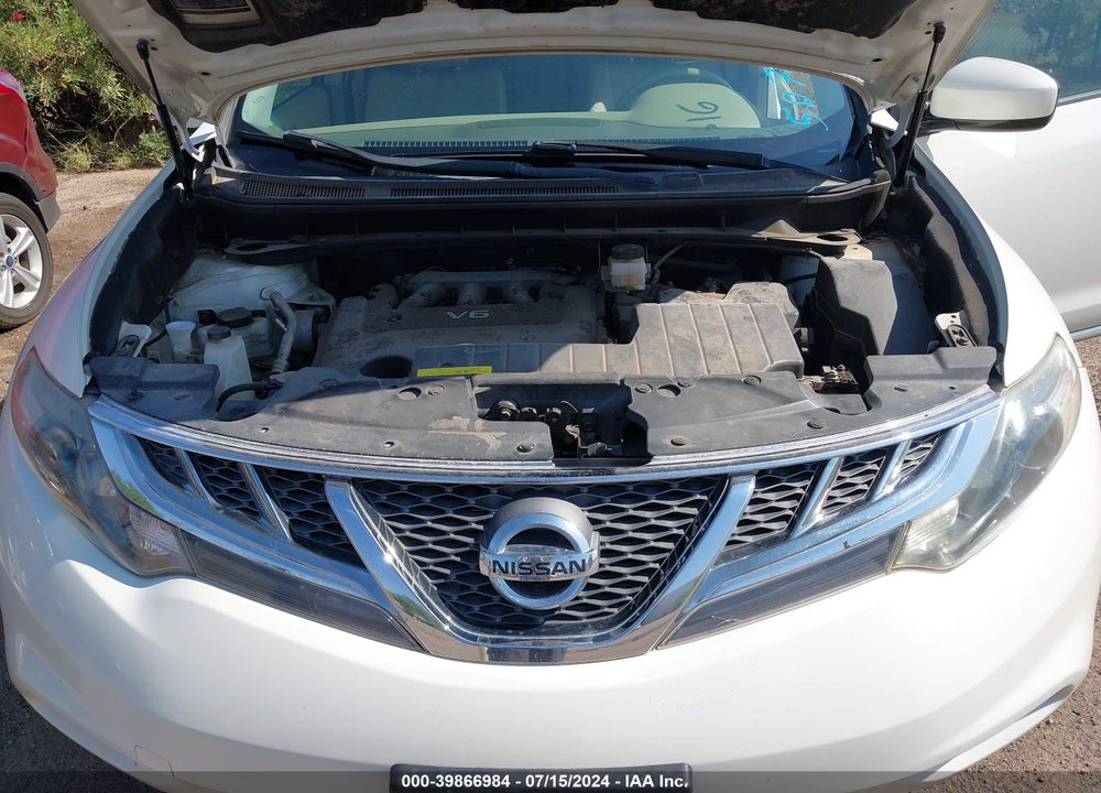 2014 NISSAN MURANO SL VIN: JN8AZ1MW8EW507316