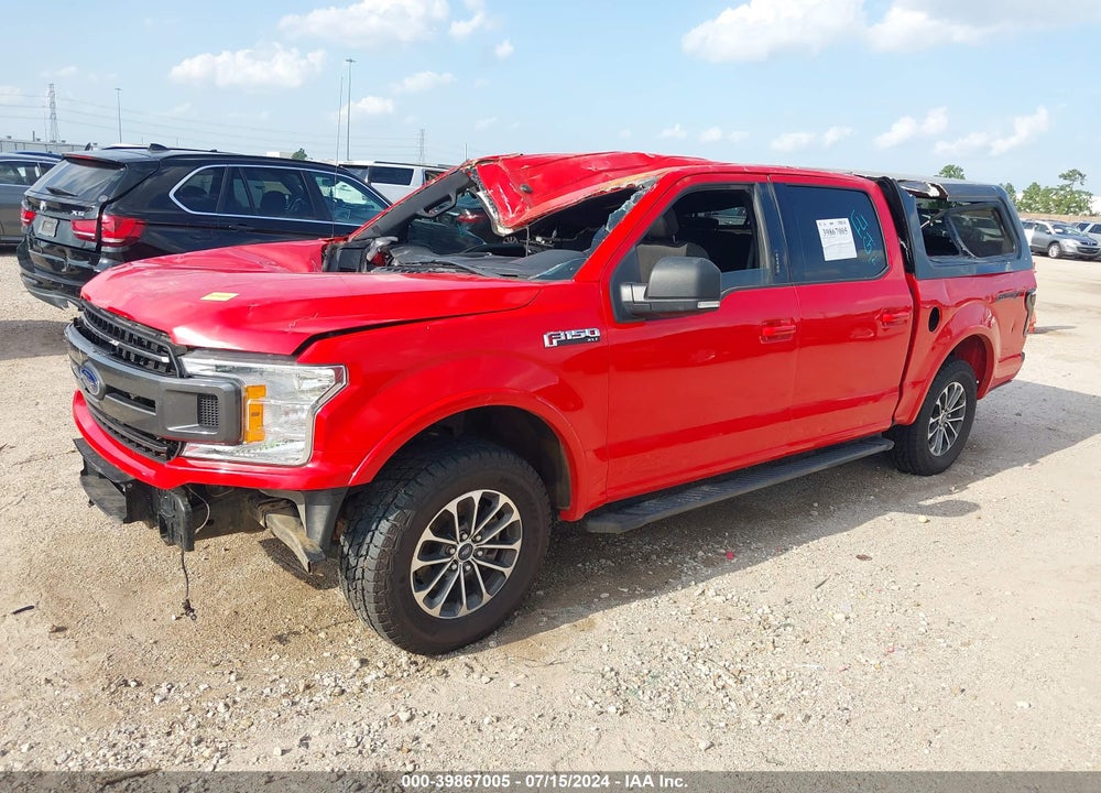 2018 FORD F-150 XLT VIN: 1FTEW1EP2JKD17526