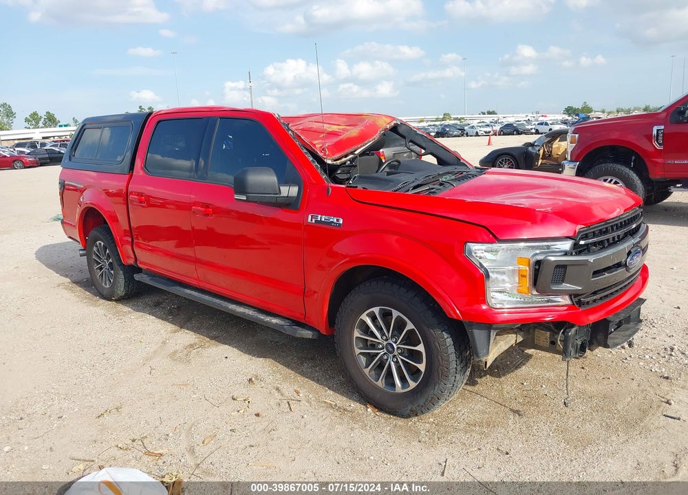 2018 FORD F-150 XLT VIN: 1FTEW1EP2JKD17526