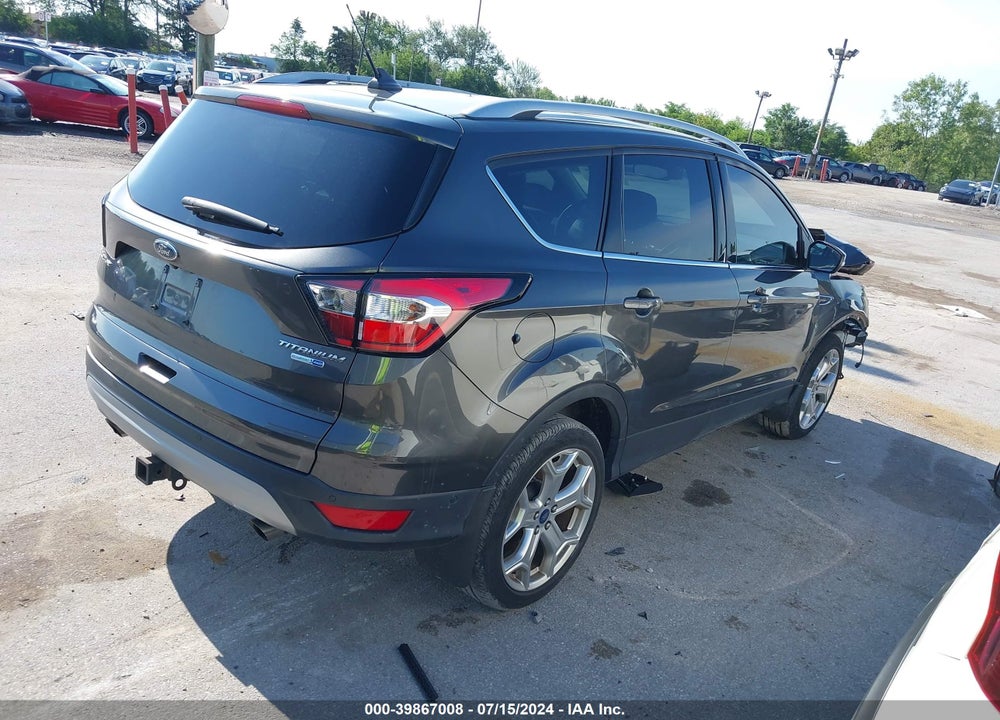 2018 FORD ESCAPE TITANIUM VIN: 1FMCU9J94JUD41958