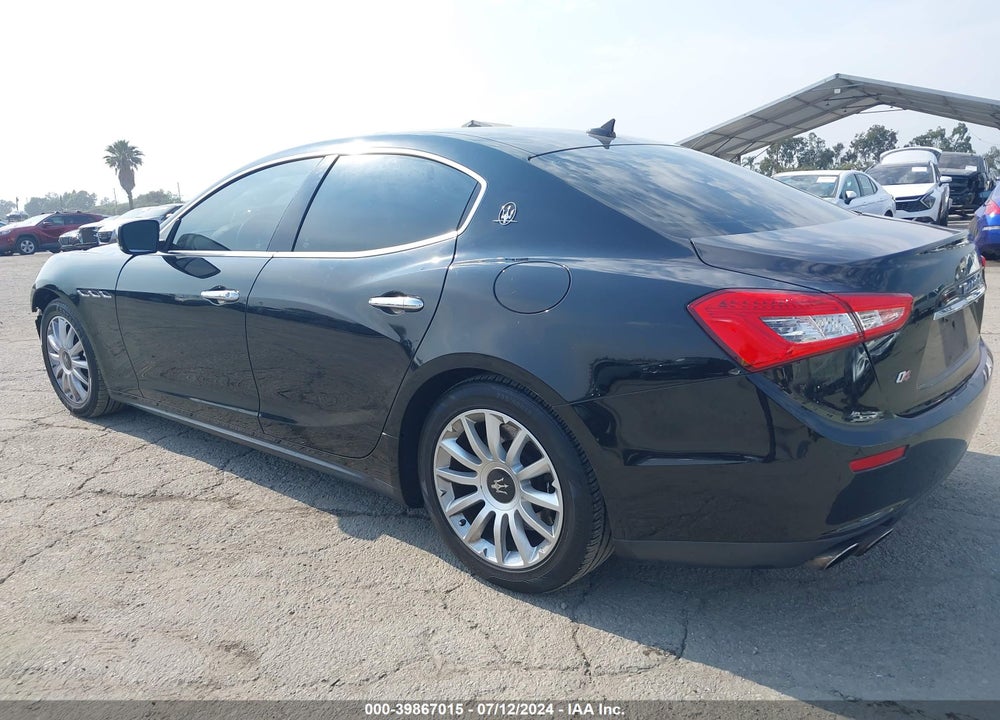 2014 MASERATI GHIBLI S Q4 VIN: ZAM57RTA3E1122150