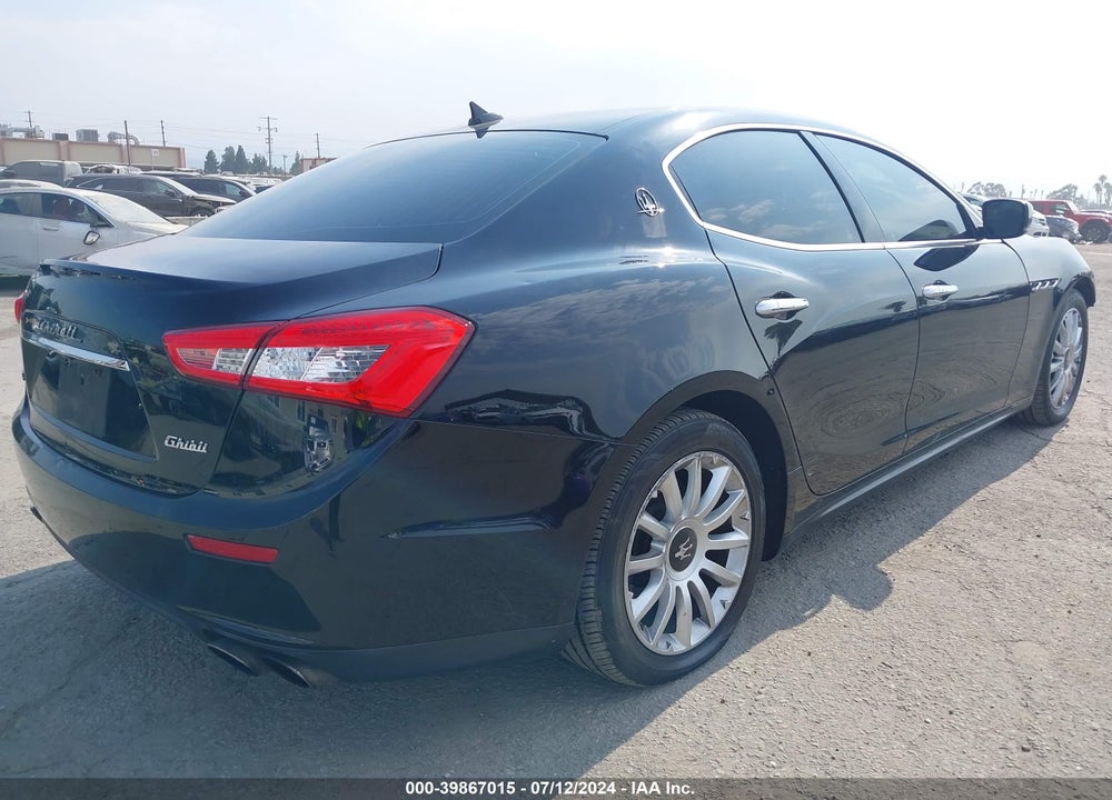 2014 MASERATI GHIBLI S Q4 VIN: ZAM57RTA3E1122150