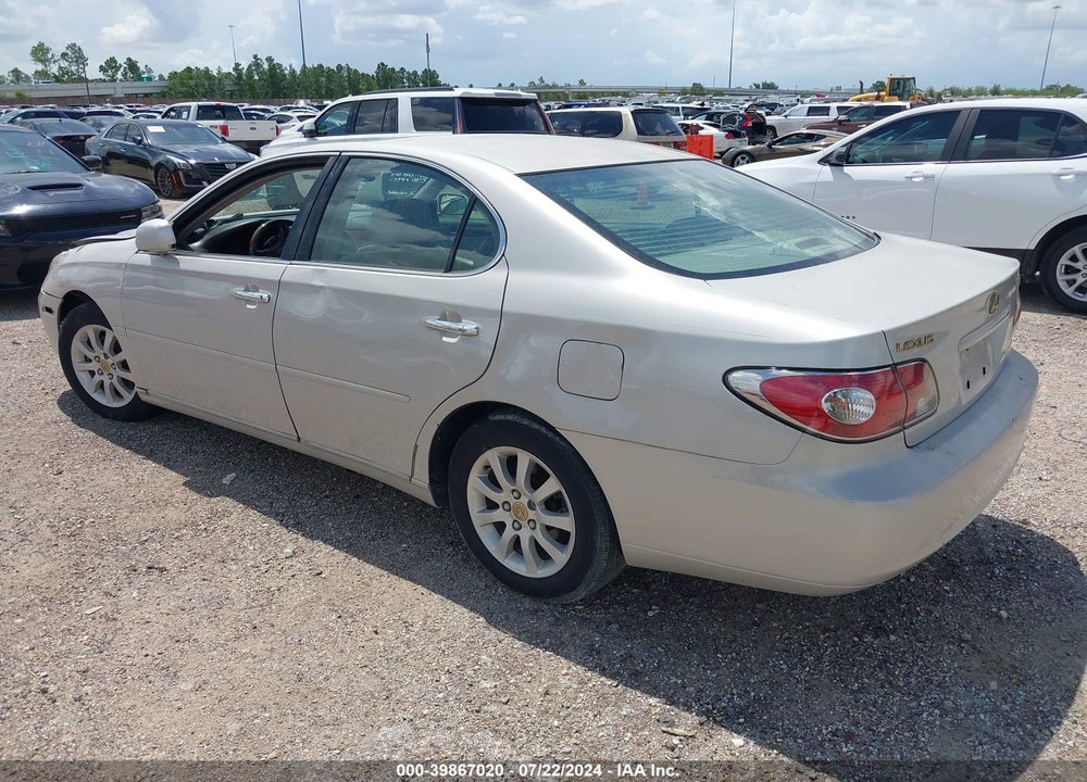 2004 LEXUS ES 330 VIN: JTHBA30G840011501